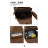 Bolsa de pecho de lona para camping al aire libre, conveniente, color sólido, costura de coche, resistente al desgaste, gran capacidad, bandolera de pecho, generación mayorista