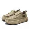 Zapatos deportivos casuales, zapatos casuales de lona para hombre para exteriores, correa elástica, mocasines slip-on de moda y versátiles, zapatos de moda para hombre