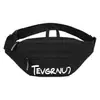 Bolsa de Cintura Versátil Personalizada Bolsa Masculina Marca da Moda Bolsa de Ombro Único Transversal Bolsa Pequena Portátil com Letra Bolsa de Cintura Bolsa Pequena Transversal Esportiva para Casal