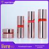 30/70/100/120ml cápsula galvanizada garrafa PET emulsão spray frasco garrafa de creme cosméticos sub-engarrafamento materiais de embalagem