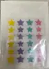 Parches Hidrocoloides Populares de Colores con Forma de Estrella para Cobertura Física de Marcas de Acné, Invisibles e Impermeables, Venta Directa del Fabricante