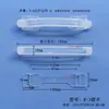 Asas de Plástico Suave de Colores en Stock, Asas de Plástico Transparente, Asas para Cajas de Papel, Asas para Cajas de Embalaje, Asas de Transporte Engrosadas