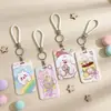 Portatarjetas de estudiante con tapa deslizante, cordón anti-pérdida, tarjeta de campus, portatarjeta de comedor, funda protectora para tarjeta de autobús y metro, stock del fabricante, disponible para hombres y mujeres