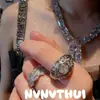 Áustria Vintage Crown Star Jewel Ring Vintage Banhado a Ouro 18K Gestle Pearl Zircon Ring