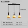 Lámpara colgante de mesita de noche para dormitorio de la Edad Media tardía Ventilador silencioso Candelabro para comedor Candelabro de pared de fondo para dormitorio principal Candelabro de cristal para entrada
