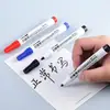 Caneta para quadro branco tinta preta à base de água marcador de quadro branco apagável líquido de recarga para quadros de escrita infantis, fácil de apagar e escrever