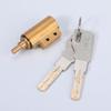 Cilindro de cerradura electrónica, cilindro de cerradura de huella digital, cabezal de cerradura de un solo cabezal, cabezal de cerradura de pala, cabezal de cerradura de aleación de zinc, cerradura de puerta con llave