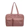 Nuevo modelo transfronterizo para otoño e invierno 2026, bolso de mano de gran capacidad, estilo coreano, color sólido, ligero, simple, casual, bolso de hombro versátil