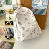 Mochila Escolar Estilo Nuevo 2026 para Mujer, Estilo Ins Japonés, Fresca y Artística, Mochila Floral Casual Versátil para Niñas Jóvenes y Estudiantes