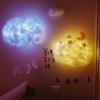 Lámpara de Nube de Algodón Creativa Paquete de Materiales DIY Decoración de Habitación Corazón de Niña Lámpara Hecha a Mano Estilo Ins Adornos para Dormitorio Estudiantil