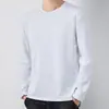 Camiseta de manga larga para hombre, capa interior de otoño para hombre, camiseta base elástica de corte holgado, camiseta estampada estilo coreano ins para hombre