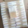 Bastoncillos de Algodón Recubiertos de Líquido Ultra Delgados para Eliminar Manchas, Tipo Delgado, 60 Piezas, para Eliminación de Acné, Desechables, para Uso en Casa y Salones de Belleza, Cuidado Especial de la Piel