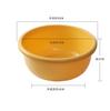 Lavabo doméstico grande y grueso para bebés y niños, lavabo de baño extra grande y grueso, lavabo redondo de plástico