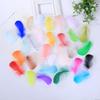 Precio único colorido cisne flotante medio manualidades para el cabello juguete decoraciones accesorios de plumas naturales de alta calidad