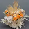 Arreglos Florales de Piso Grandes de Boda Estilo Nuevo, Decoraciones con Flores de Seda, Arreglos Florales de Eucalipto, Guía de Pasillo T-Stage Arte Floral de Boda