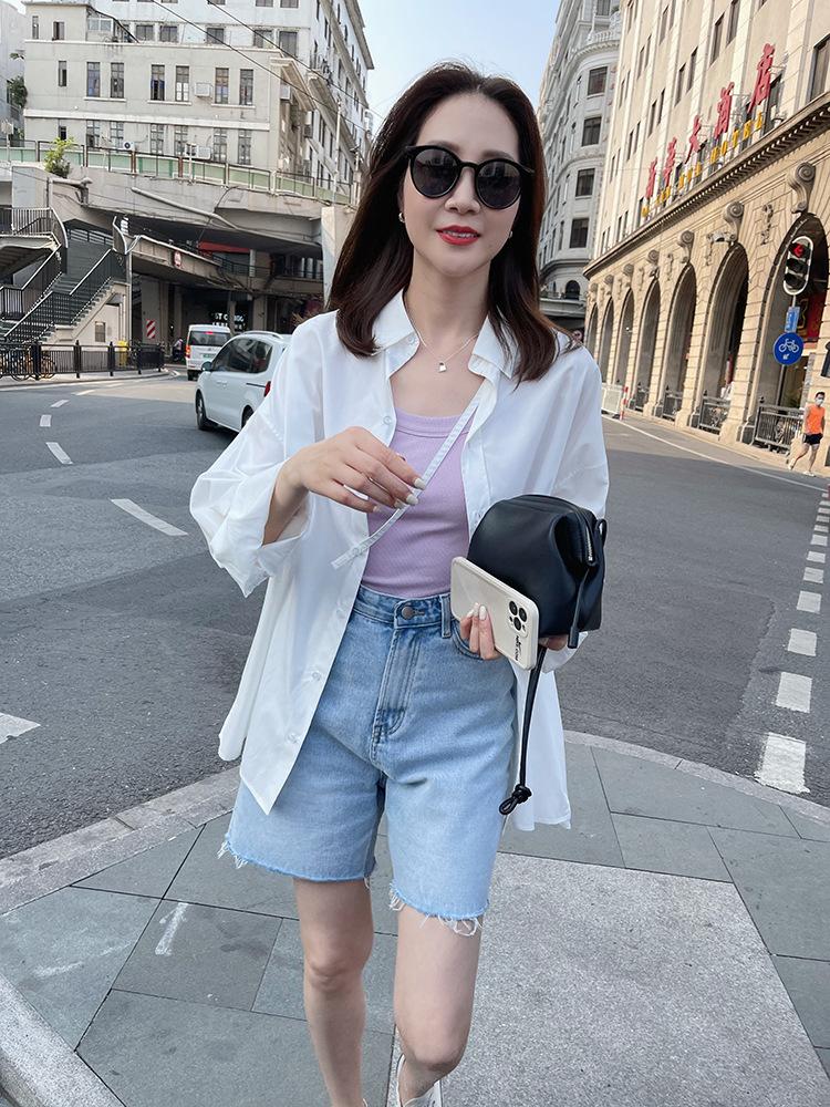 老板娘同款螺纹棉女士背心防走光遮副乳内衣弹力修身显瘦百搭背心