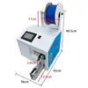Máquina Automática de Amarração e Selagem de Fios para Agrupamento de Chicotes Elétricos, Pão, Alimentos, Sacos de Frutas e Máquina de Selagem Única para Selagem de Fio de Ouro