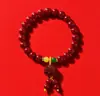Pulseira de Cinábrio, Nova Pulseira Estilo Chinês Areia Dourada Roxa, Pulseira de Cinábrio Lótus Pedra Olho de Gato, Pulseira de Pedras Olho de Gato com Contas