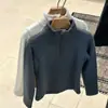 Camisetas de otoño e invierno de cuello alto para niños y niñas, elegantes, personalizadas, de terciopelo, con cuello alto, con cremallera, modernas, camisetas básicas de moda