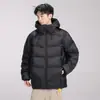 Jaqueta de Penas para Montanhismo ao Ar Livre Masculina Inverno Novo Estilo 90% Penas de Pato Moda com Capuz Quente Proteção contra Frio Jaqueta de Penas para Casal