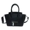 Yuezi Transfronteiriça 26 Novo Modelo Versátil para o Dia a Dia Bolsa Tote Rosto Sorridente Grande Capacidade Bolsa de Ombro Transversal para o Dia a Dia