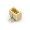 Producción de 1,25 conectores mm2345678P en línea, pin curvo horizontal, pin beige, terminal de soporte, conector de cobre