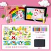 Pintura con Arena Creativa DIY para Niños Pintura de Arena de Colores Guardería Bebé Juguete Educativo de Pintura con Arena Juego Set Venta al por Mayor