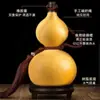 Recipiente de Calabaza de Vino Estilo Vintage para Transportar Vino, con Diseños de Jigong y Li Bai, Frasco de Vino Portátil para Exteriores Sellado con Cera