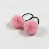 Goma para el pelo de bola de pelo de 5 cm, Colorida, Engrosada, Alta Elasticidad, Accesorio para Moño Infantil, Lindo y Versátil para Estudiantes, En Stock para Entrega Rápida