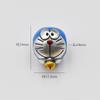 Plata 999 Gota de Pegamento Colgante de Dibujos Animados Doraemon Estéreo Colgante de Tink Cat DIY Pulsera Collar Regalo del Día del Niño