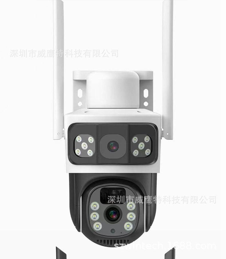 跨境电商 外贸爆款太阳能监控器360度手机远程室外夜视高清摄