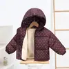2026 Nuevo Modelo Suministrado de Fábrica Chaqueta de Algodón con Relleno de Plumas para Niños Pequeños y Niños Pequeños, Abrigo con Forro de Felpa para Niños y Niñas Chaqueta Acolchada de Algodón