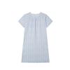 Camisón Estampado de Algodón Puro de Manga Corta Morishima para Mujer Primavera y Verano Encaje Holgado Estilo Japonés Pequeño Ropa Exterior Pijama