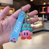 Kirby de las Estrellas Llavero de Epoxy Coche Mochila Colgante de Llave Lindo Muñeco de Dibujos Animados Encanto para Bolsa Llavero