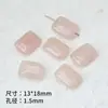 [jardim de gardênia em pó] pó aobao tubo de pedra natural contas contas de cristal ábaco contas soltas pulseira DIY colar acessórios material