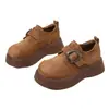 Zapatos Birkenstock de suela gruesa para mujer, nueva colección otoño 2026, mocasines de gamuza, sencillos, aptos para personas menudas, casuales, versátiles y antideslizantes