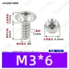 Acero Inoxidable 304 Tb Cruz Empotrada Cabeza Plana Grande Tornillo Autoperforante de Cola Plana Cabeza Paraguas Cabeza Hongo M2/M3/M4/M5