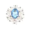 Liga de Diamante Estilo Coreano Oval Cristal Acessórios para Joias DIY Acessórios de Cabelo Fecho de Fundo Plano Venda Quente Transfronteiriça