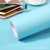 Papel de parede de cor sólida à prova d'água à prova de umidade autoadesivo pvc dormitório quarto papel de parede quente sala de estar fundo adesivos de parede exportação transfronteiriça