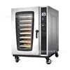 Forno de Convecção Comercial 5 Bandejas, 8 Bandejas, 10 Bandejas, Forno Inteligente, Forno de Assar Mecânico de Aço Inoxidável com Aquecimento Elétrico