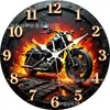 Reloj de Pared de Madera Más Vendido Transfronterizo, Estilo Industrial Retro, Reloj Decorativo, Reloj Silencioso Creativo Personalizado para Sala de Estar y Dormitorio