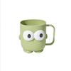 Vaso de Cepillo de Dientes de Dibujos Animados para Niños, Vaso para Lavarse la Cara Montado en la Pared para Niños y Niñas, Vaso para Enjuague Bucal de Alto Valor para Uso Doméstico, Diseño Moderno y Sencillo