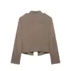 Ropa de Mujer al por Mayor Transfronteriza Estilo Europeo y Americano 2026 Primavera Nueva Moda Elegante Top Blazer Corto Abotonado