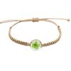 Pulseira de Flores Secas Feita à Mão Presente para Estudante Pulseira para Namorada de Menina Fornecimento Direto da Fábrica Pulseira de Vidro com Flores Secas Amazon