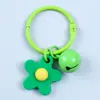 Llavero Colgante de Abalorio Acrílico Estrella de Cinco Puntas Colores Caramelo Decoración para Funda de Audífonos Estilo Fresco Hebilla de Puerta Hueca