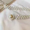 Corrente de Cintura com Pérolas e Strass Estilo Coreano para Mulheres Decoração de Vestido Moda Elástico Cintura Cincher Elástico Floral para Cintura Feminina
