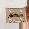 Bolsa de Cosméticos Impresa de Amazon para Mujer, Gran Capacidad, Regalo para Maestras, Bolsa de Almacenamiento de Artículos de Tocador Diarios, Bolsa de Cosméticos Ligera