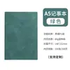 Cuaderno A5 Logo Personalizado Libro de Registro de Reuniones de Oficina para Negocios Cubierta de Cuero Suave con Hebilla Cuaderno Diario para Adultos