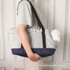 Bolsa Transportadora para Cães de Estimação, Bolsa Portátil de Ombro para Inverno para Gatos e Cães, Bolsa Espessa de Lã à Prova de Frio