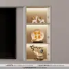 Ping An Xile cabaça decoração de armazenamento alto padrão luxo leve entrada sala de estar decoração de arte criativa armazenamento de chaves